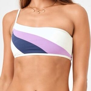 L*Space Daybreak Bikini Top Size Large
